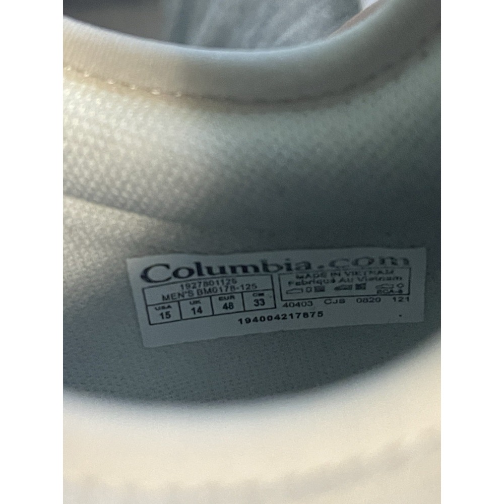 Columbia Men's Wilddone Generation‎ Trainers Shoes SZ 15, BM0178-125 Bin4 - Picture 7 of 7